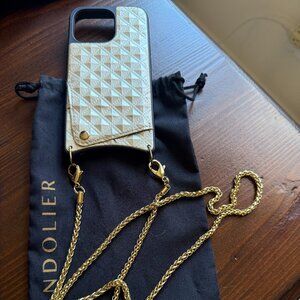 Bandolier Sheila Pyramid Embossed Crossbody Iphone 13 Pro Case